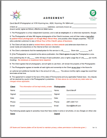 One-page agreement, in plain English